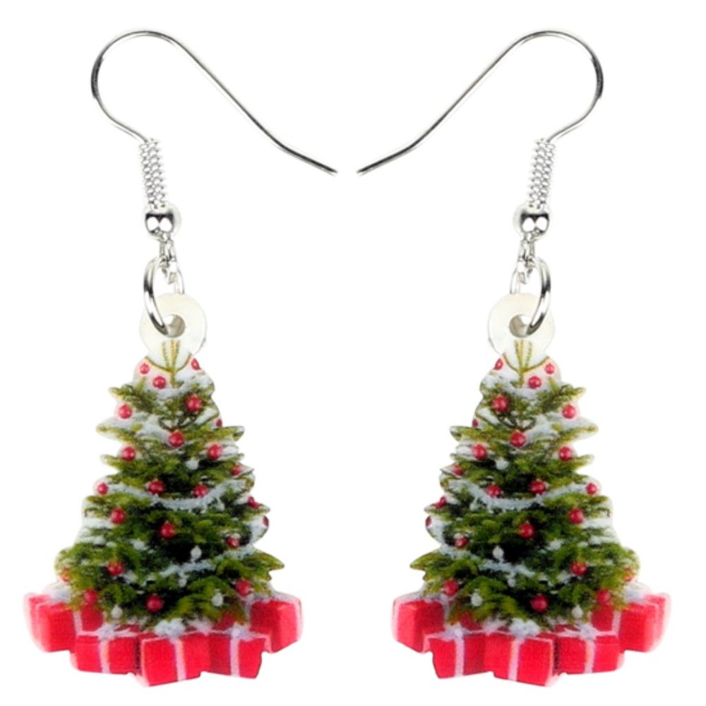 Christmas Tree Earrings